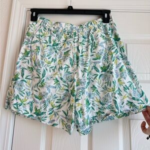 Floral Print Women's Skort